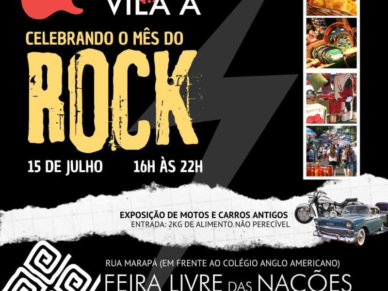 Feirinha da Vila A edição especial Rock