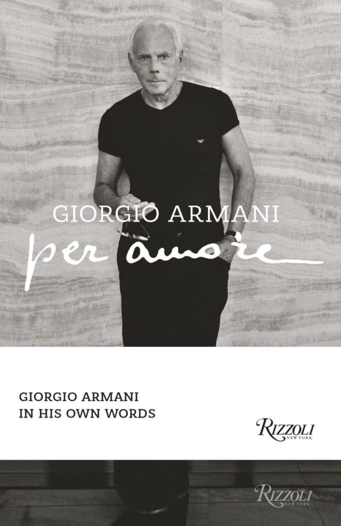 Livro Per Amore - Giorgio Armani.