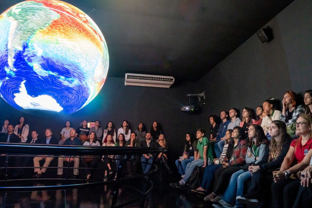 Tecnologia: público poderá conferir a Ciência na Esfera. Foto: Sara Cheida/Itaipu Binacional.