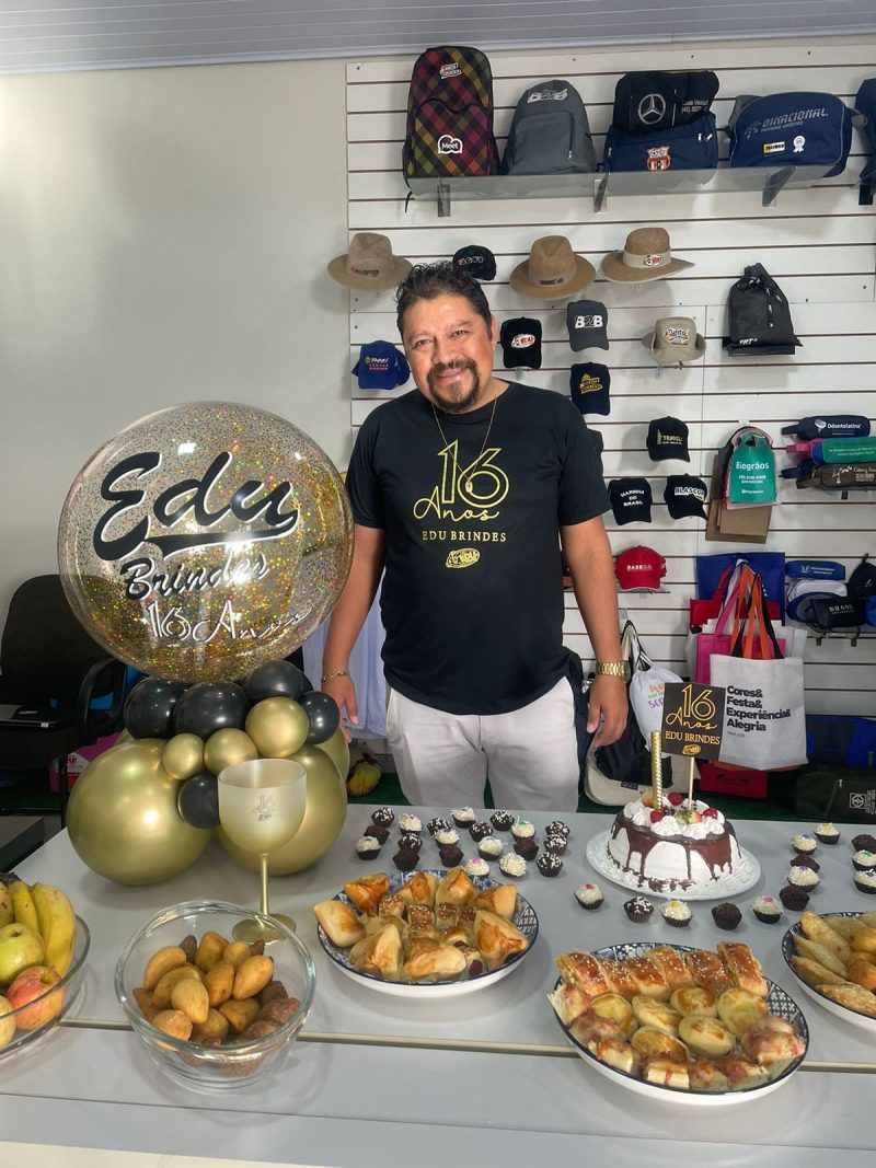 Edu Brindes: há 16 anos como referência no mercado da Tríplice Fronteira
