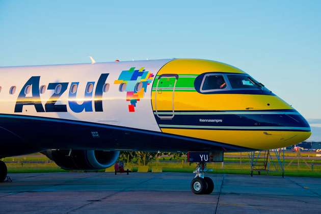 Azul linhas aéreas retornará com voos diretos para o nordeste