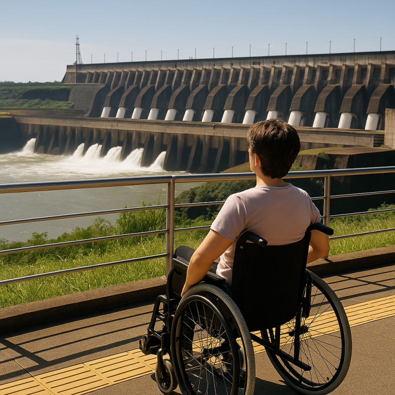 Turismo inclusivo: conheça a acessibilidade na Itaipu